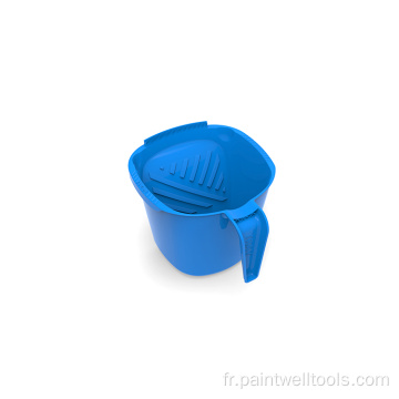 Tasse/bouilloire de peinture en plastique de haute qualité professionnelle